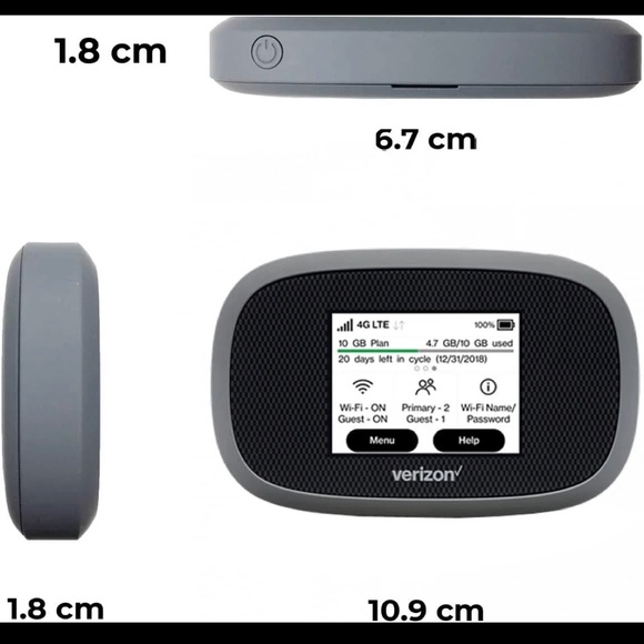 Verizon Jetpack Hotspot WiFi Device - Picture 2 of 3